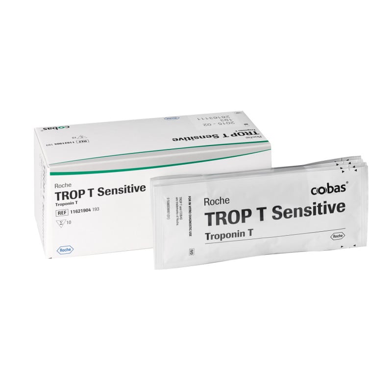 TropT sensitive Schnelltest - qualitativer Troponin T Nachweis, Roche Diagnostics - Med-Praxisbedarf