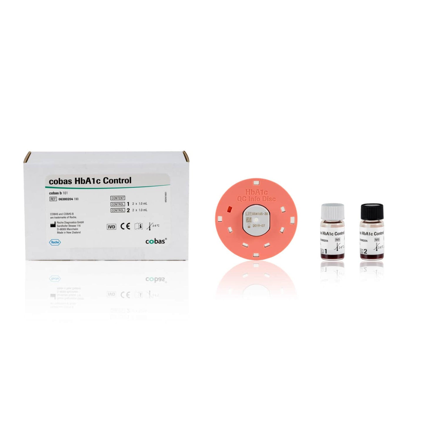 HbA1c Kontrolllösung cobas b 101 - Zur regelmäßigen Überprüfung des Diabetes-Testsystems - Med-Praxisbedarf