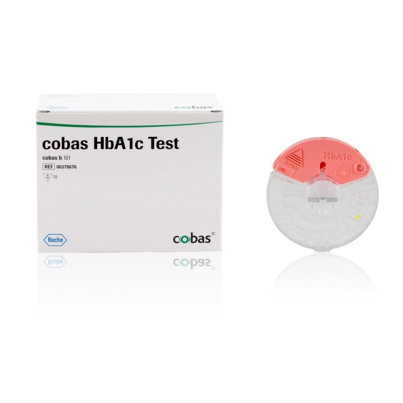 cobas b 101 HbA1c Tests - Einzeltests zur schnellen Bestimmung des Langzeitblutzuckerwerts - Med-Praxisbedarf