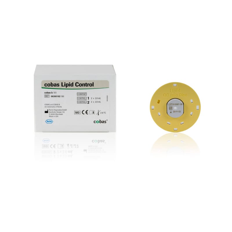 cobas b 101 Lipid Kontrolle - Flüssig-QC-Test für die Funktionskontrolle des Lipidpanels - Med-Praxisbedarf