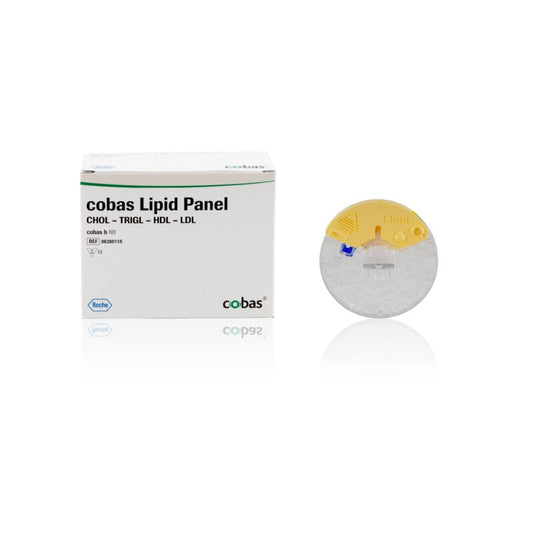 cobas b 101 Lipid Panel - Komplettes Testsystem zur Bestimmung des Lipidprofils aus Kapillarblut - Med-Praxisbedarf