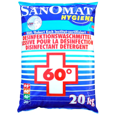 Desinfektionswaschmittel Sanomat Hygiene - Hygiene-Vollwaschmittel von Rösch Germany GmbH - Med-Praxisbedarf