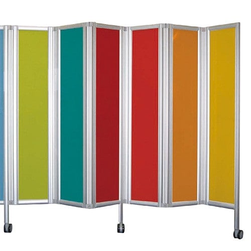 Gefärbte Plexiglasplatten für Faltwand - 9 Farben, individuelle Raumgestaltung für Praxis - Med-Praxisbedarf
