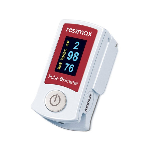 Bluetooth-Fingerpulsoximeter SB210 - misst Sauerstoffsättigung mit Arteriosklerose-Erkennung - Med-Praxisbedarf
