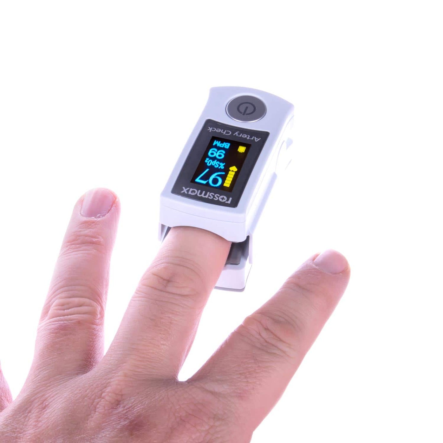 SB200 Fingerpulsoximeter von Rossmax - inklusive Tragekordel und Batterie - Med-Praxisbedarf