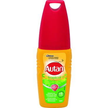 Autan Tropical Mückenschutz Pumpspray - Insektenabwehr für tropische Gebiete - Med-Praxisbedarf