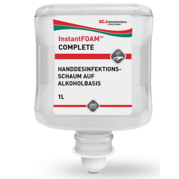 Handdesinfektionsmittel InstantFOAM COMPLETE - alkoholbasierter Schaum von SC Johnson - Med-Praxisbedarf