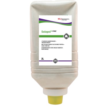 Solopol PURE Handreiniger Flasche - unparfümiertes Reinigungsmittel ohne Duftstoffe, für Allergiker geeignet - Med-Praxisb...