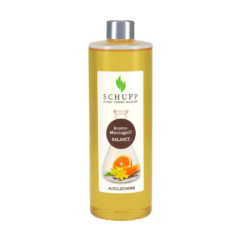 SCHUPP Aroma-Massage-Öl Flasche - Naturöl für Massage und nach Peelings, 100ml Inhalt - Med-Praxisbedarf