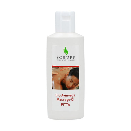SCHUPP Bio-Ayurveda-Massage-Öl - Für Abhyanga-Massage, 100% natürliche Rohstoffe - Med-Praxisbedarf