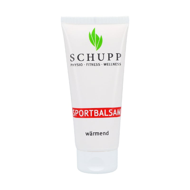SCHUPP Sportbalsam - wärmendes Balsam mit Vanille und Ingweröl, für verspannte Muskulatur - Med-Praxisbedarf