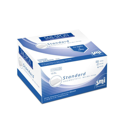 SMI Spon Gelatineschwamm resorbierbarer Hämostyptikum - sterile Verpackung, chirurgisch - Med-Praxisbedarf