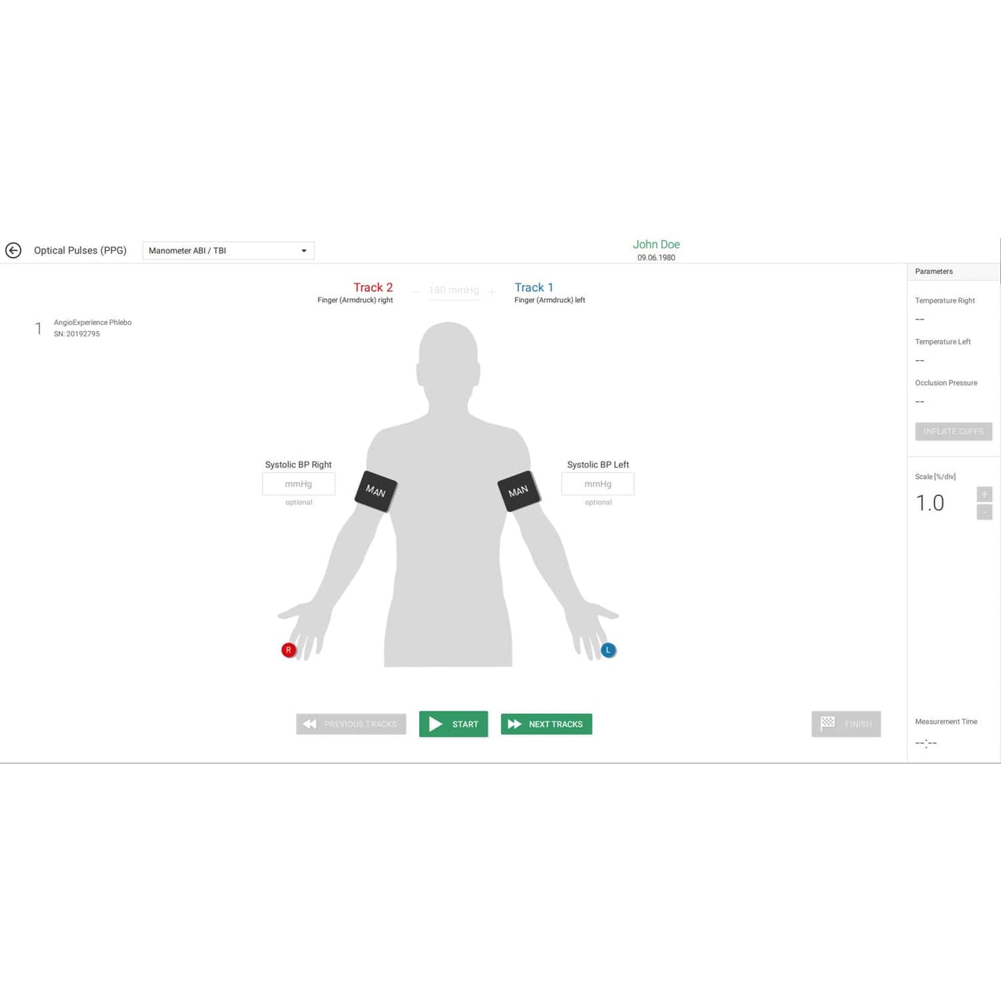 AngE™ Basic ABI Diagnosegerät - zuverlässige Messung des Knöchel-Arm-Index (ABI) - Med-Praxisbedarf