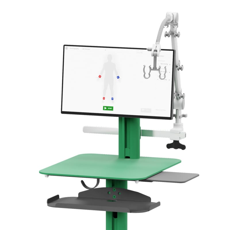 SOT Medical Systems Gerätewagen - mobiler Trolley für Diagnosegeräte wie AngE Basic ABI - Med-Praxisbedarf