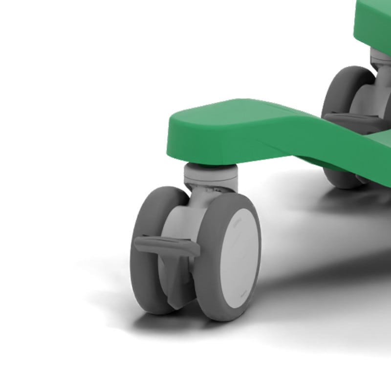 SOT Trolley Equipment-Wagen - stabiler Rollwagen für medizintechnische Systeme - Med-Praxisbedarf