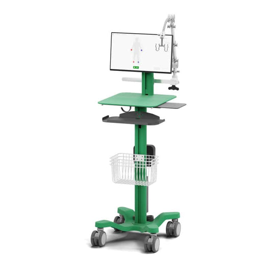 SOT Trolley mobiler Gerätewagen - für medizinische Einrichtungen, kompatibel mit AngE ABI+ - Med-Praxisbedarf