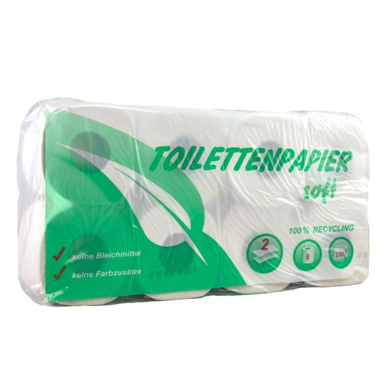 Recycling-Toilettenpapier soft STERN - mit EU-Ecolabel für Praxen und Pflegeeinrichtungen - Med-Praxisbedarf