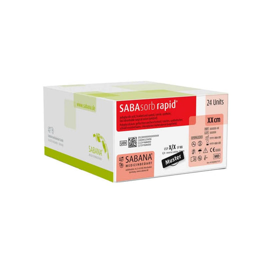 SABAsorb rapid chirurgisches Nahtmaterial - für Kliniken und Arztpraxen - Med-Praxisbedarf