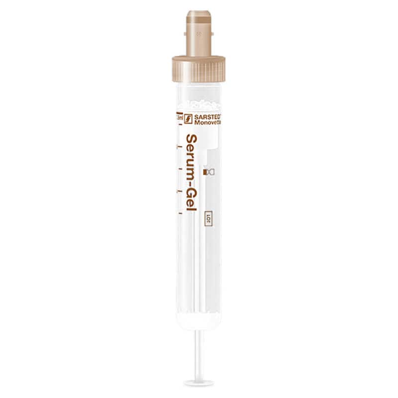 S-Monovetten Serumgewinnung mit Gel - in 7,5ml oder 2,7ml für sauberes Serum - Med-Praxisbedarf