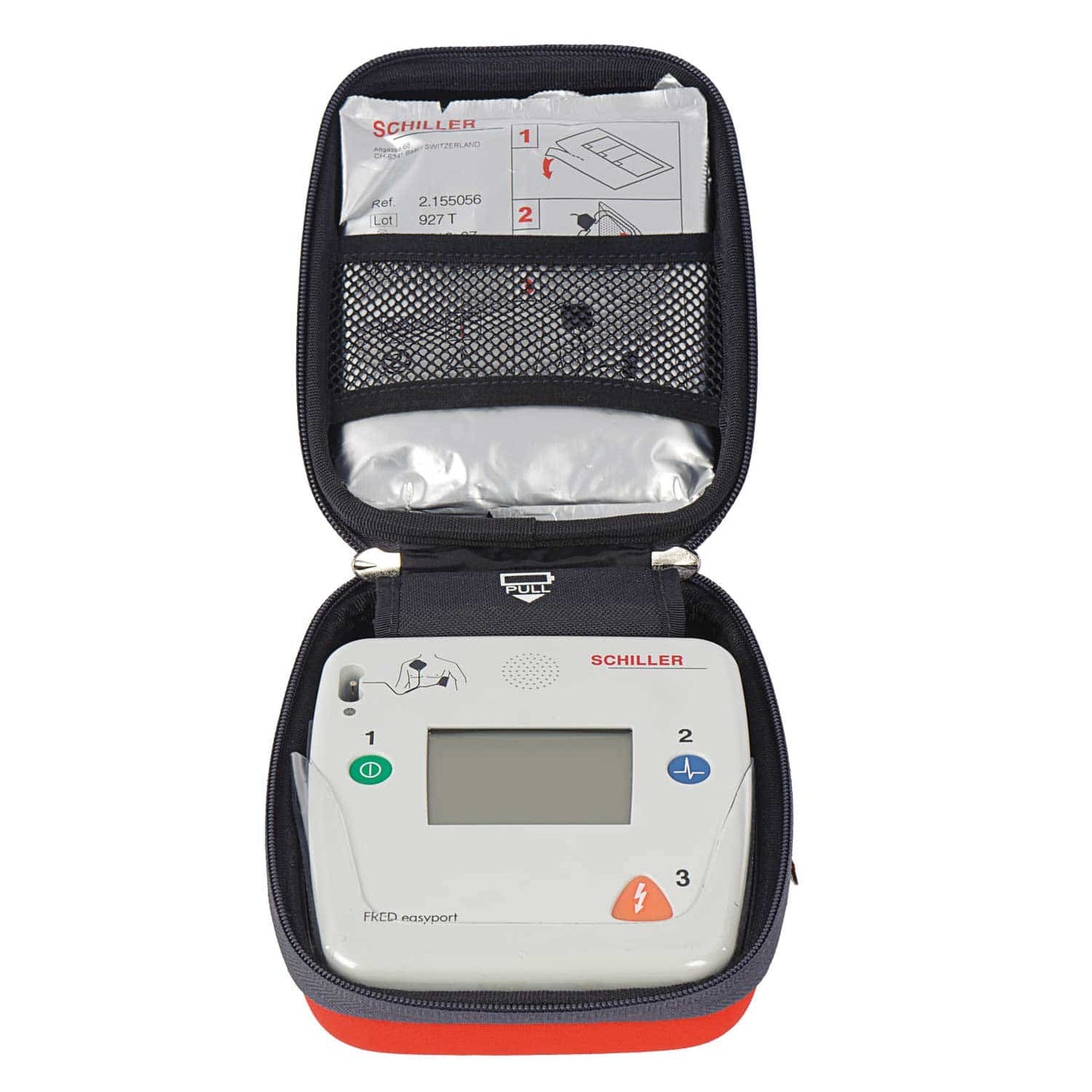 FRED easyport Geräteschutztasche Tragegriff - robuste Transporttasche für Defibrillator - Med-Praxisbedarf