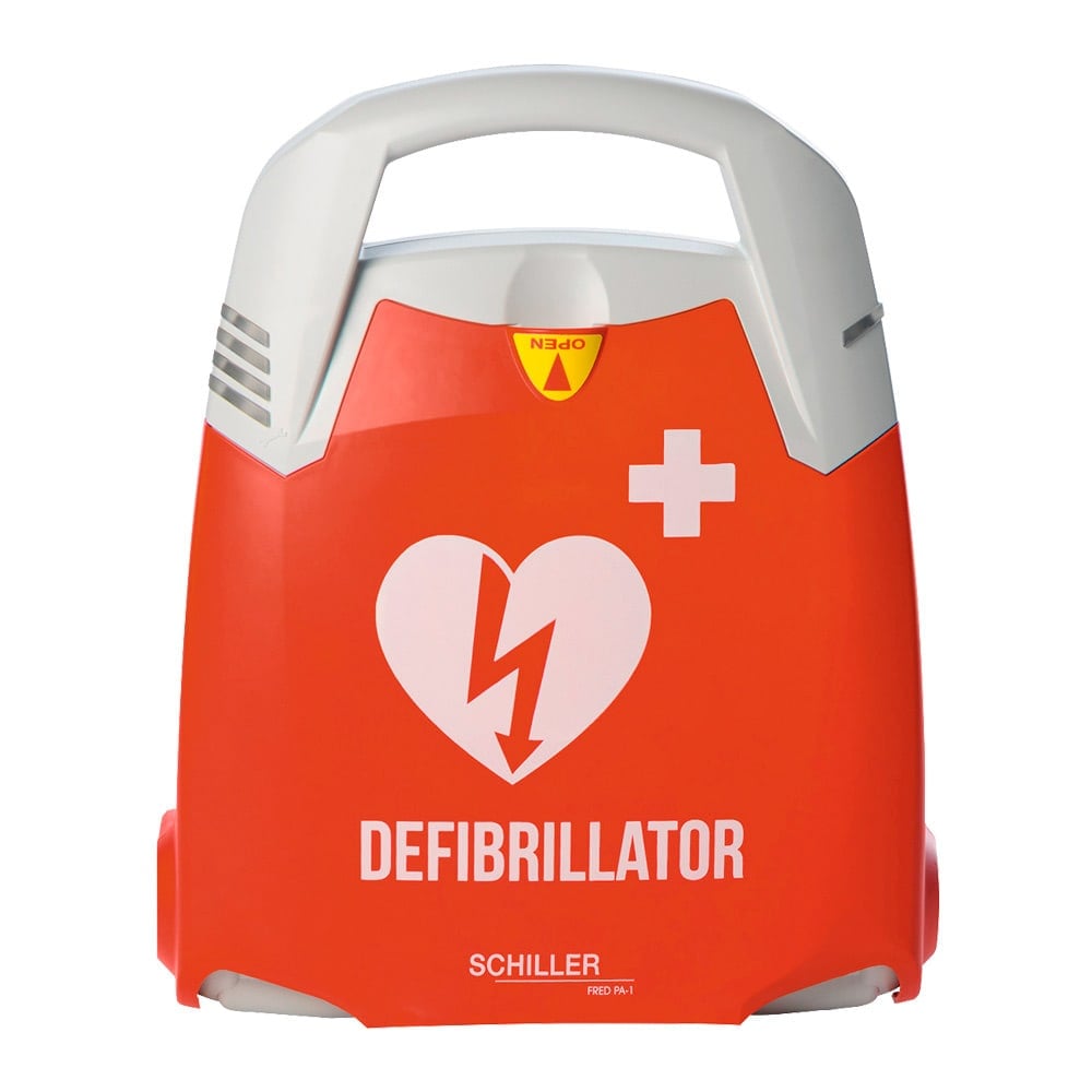 Schiller FRED PA-1 Defibrillator AED - automatisierter externer Defibrillator für Ersthelfer - Med-Praxisbedarf