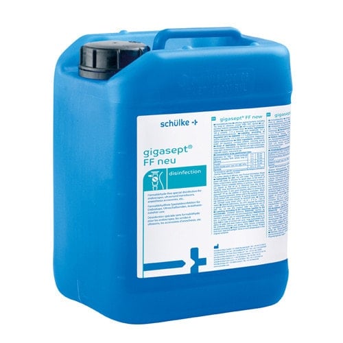 Gigasept FF neu Flasche und Anwendung - Kombinationspräparat zur Desinfektion von Medizinprodukten - Med-Praxisbedarf
