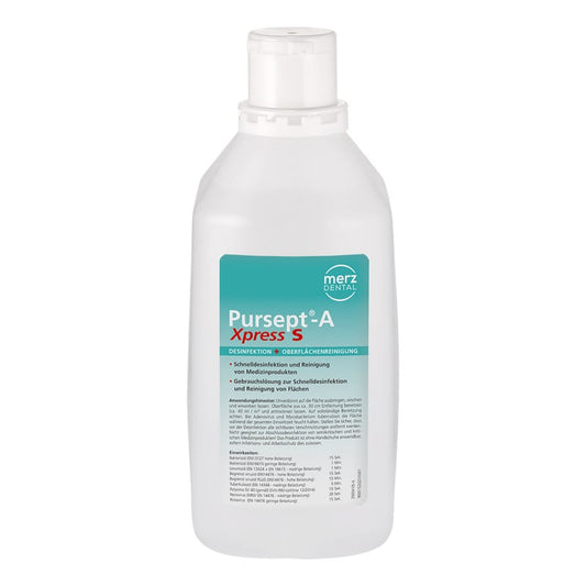 Pursept-A Xpress S Schnelldesinfektion - alkoholische Lösung für Medizinprodukte und Flächen - Med-Praxisbedarf