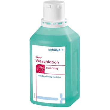 Schülke S&M Waschlotion pH-hautneutral - seifen- und alkalifreie Formulierung - Med-Praxisbedarf