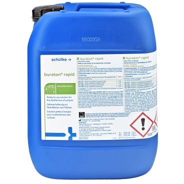 Flächendesinfektion buraton® rapid gebrauchsfertig - alkoholbasiert, schnelle Wirkung - Med-Praxisbedarf