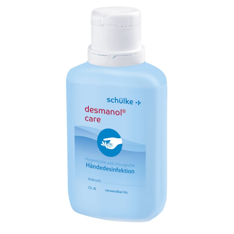 Desmanol® care Händedesinfektion 500ml Flasche - alkoholbasiert für hygienische und chirurgische Händedesinfektion - Med-P...