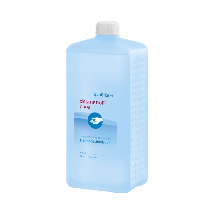 Desmanol® care Händedesinfektion im Spendersystem - gebrauchsfertiges alkoholisches Desinfektionsmittel - Med-Praxisbedarf