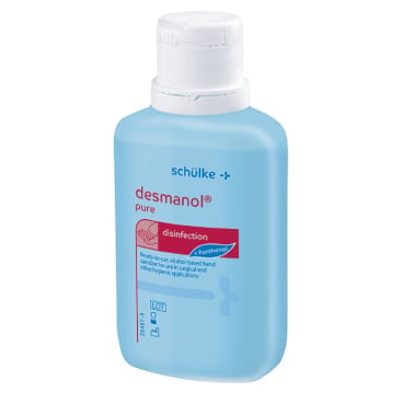 Schülke desmanol pure Händedesinfektion alkoholisch - gebrauchsfertiges Einreibepräparat in der Originalflasche - Med-Prax...