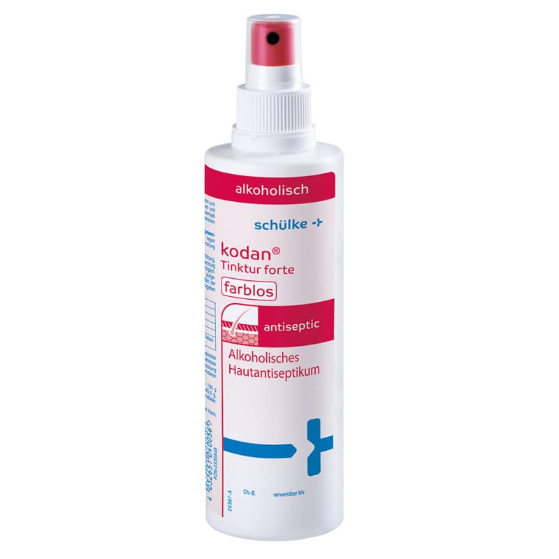 Kodan Tinktur forte Flasche 500 ml - Hautantiseptikum für chirurgische Händedesinfektion - Med-Praxisbedarf