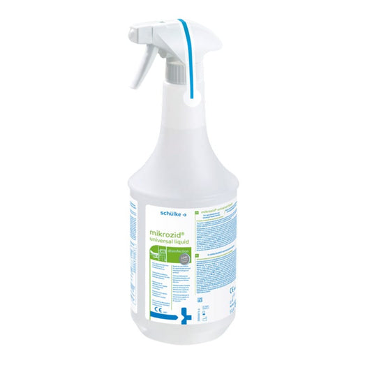 Schülke mikrozid universal liquid Flächendesinfektionsmittel - gebrauchsfertige Schnelldesinfektion - Med-Praxisbedarf