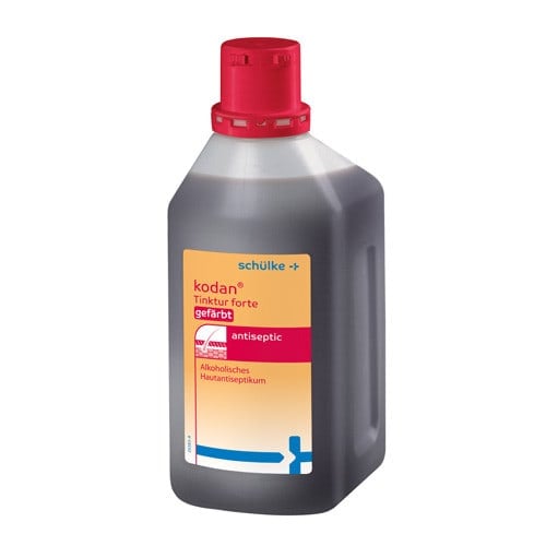 kodan Tinktur forte Desinfektionsmittel Flasche - gefärbte Tinktur von Schülke & Mayr - Med-Praxisbedarf