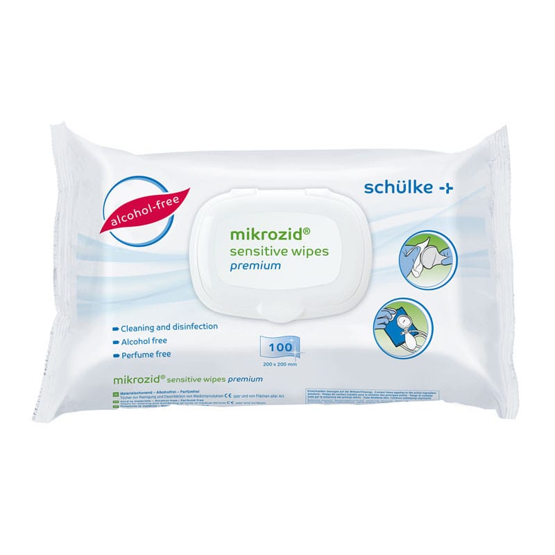 Mikrozid sensitive wipes premium - Desinfektionstücher für empfindliche Flächen und Medizinprodukte - Med-Praxisbedarf