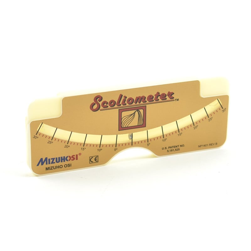 Skoliometer nach Bunnell - mechanischer Neigungsmesser zur Vermessung von Rumpfasymmetrien - Med-Praxisbedarf