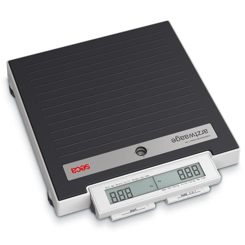 Arztwaage seca 878 dr - elektronische Personenwaage mit großer Plattform für Praxen - Med-Praxisbedarf