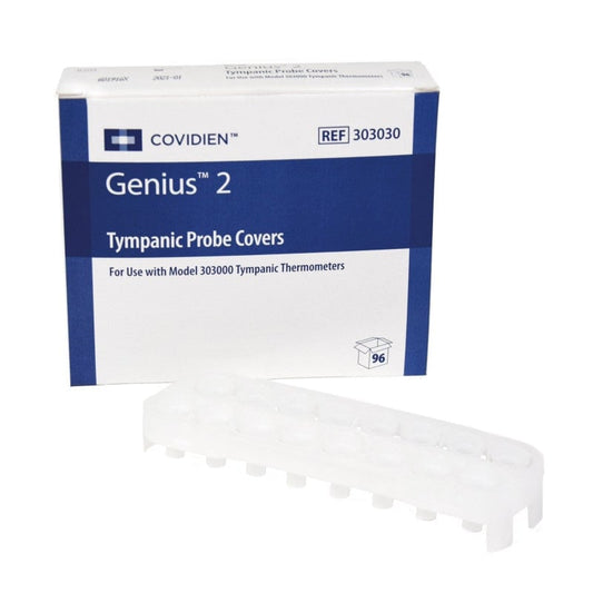 Genius 2 Sondenschutzhüllen - Einweg-Hüllen für In-Ear-Temperaturmessung von Seca - Med-Praxisbedarf