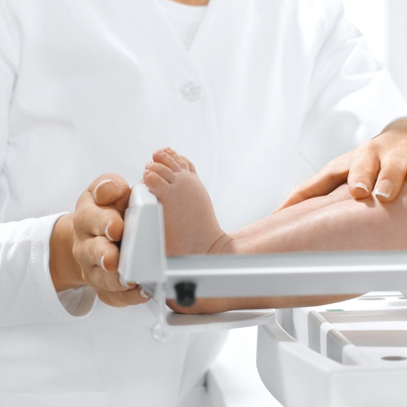 seca 232n Messstab für Säuglingswaage - Zubehör für Säuglingswaage 336, kompaktes Messsystem - Med-Praxisbedarf