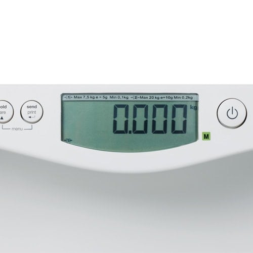 Seca 376 Säuglingswaage Display - funkfähige Datenübertragung, Tara-Funktion, Hold-Funktion - Med-Praxisbedarf