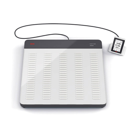 Seca 651 geeichte Flachwaage aus der Scale-up Line - digitale Integration in Praxissoftware - Med-Praxisbedarf