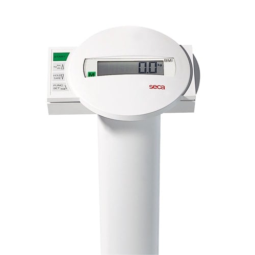 Seca 799 Säulenwaage Display und Bedienung - große Anzeige für Gewicht und BMI, geeicht - Med-Praxisbedarf
