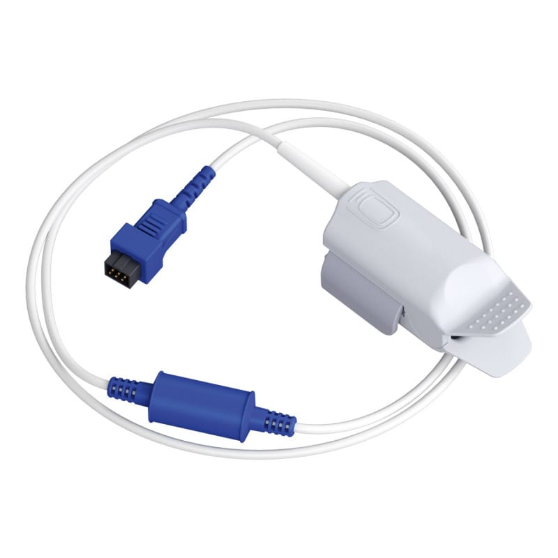 Seca Fingerclip-SpO2-Sensor am Finger - misst Sauerstoffsättigung und Pulsfrequenz - Med-Praxisbedarf