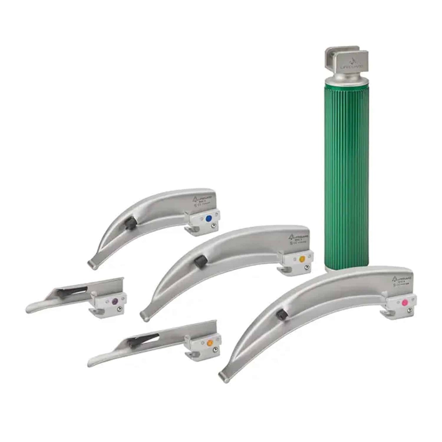 RESQ-Blade ECO-LED-Set Notfall-Laryngoskop-Set - Einweg, mit LED-Beleuchtung für klare Sicht - Med-Praxisbedarf