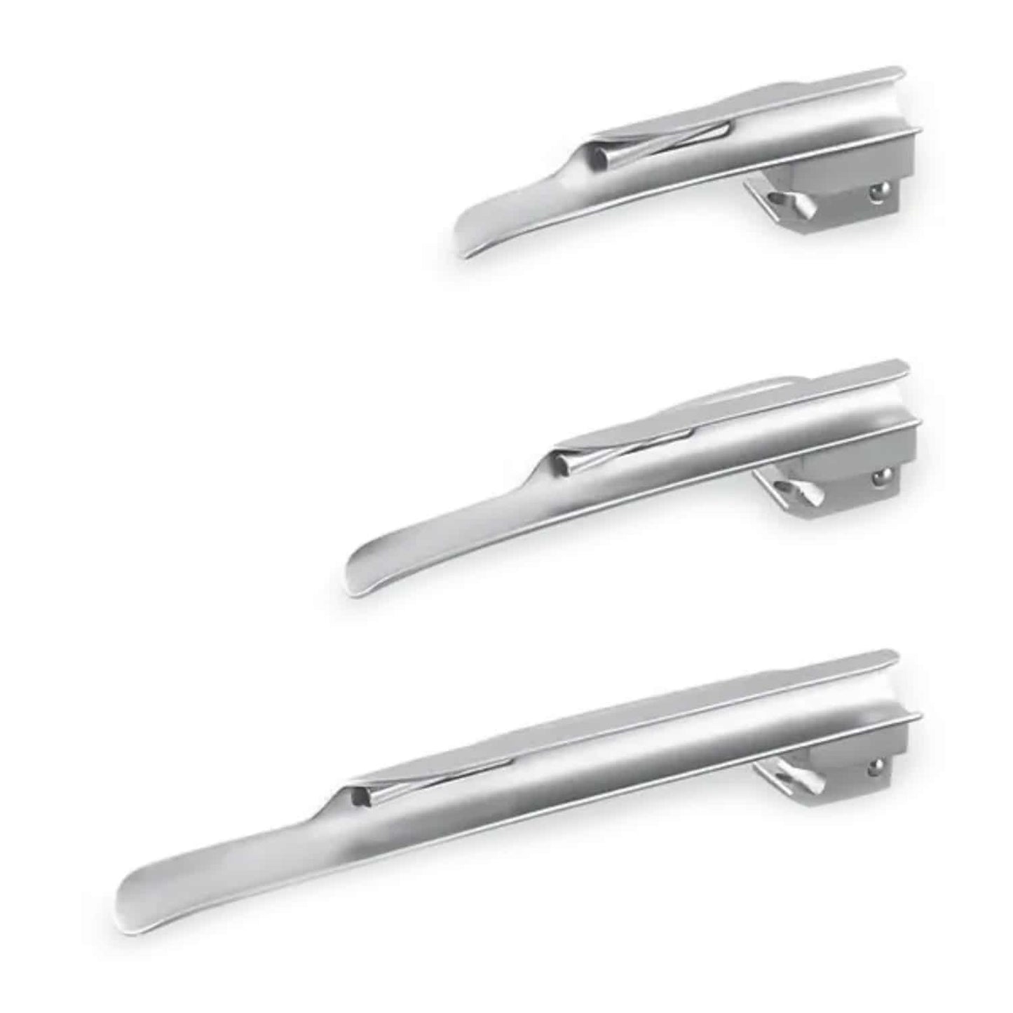 RESQ-Blade Edelstahl Kaltlichtspatel für Intubation - Macintosh Größe 3, hochglanzpoliert - Med-Praxisbedarf