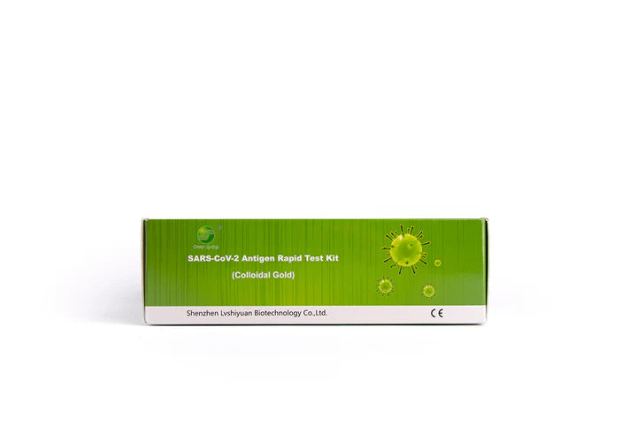 Corona Antigen Schnelltest Green Spring - SARS-CoV-2 Profi Testkit für medizinische Einrichtungen - Med-Praxisbedarf