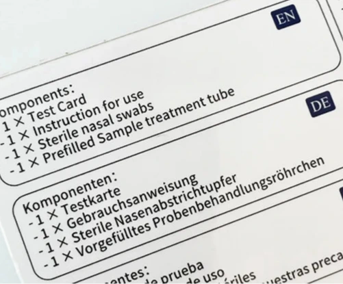 Fluorecare 4in1 Test im Einsatz - praktischer Schnelltest für die Praxis - Med-Praxisbedarf