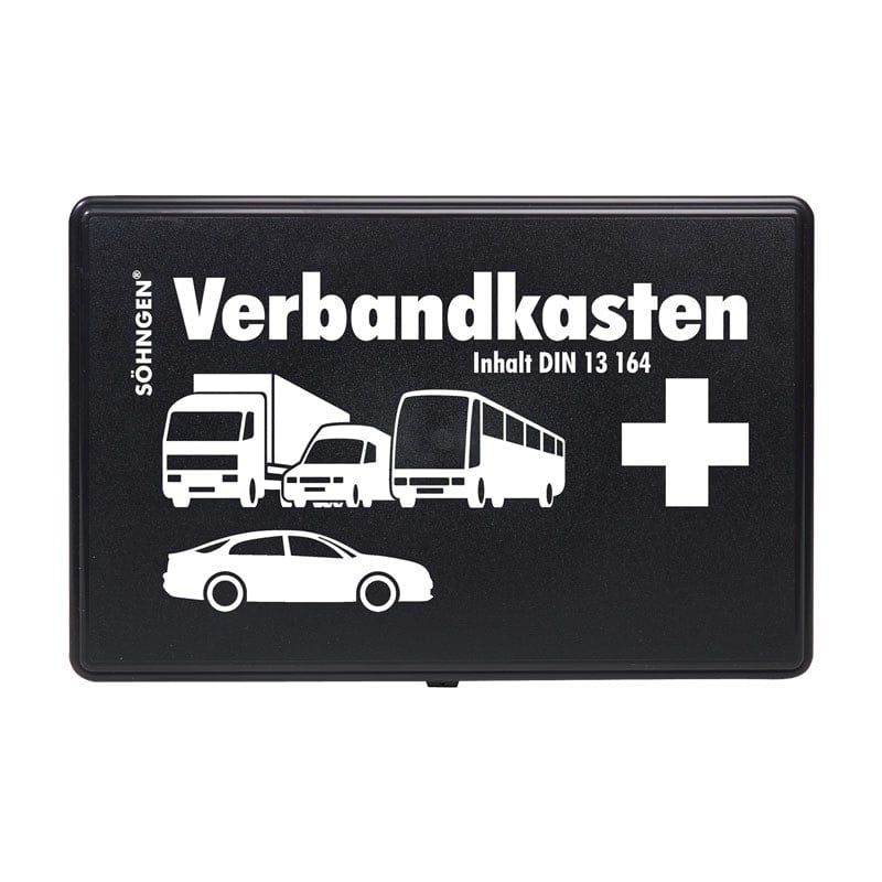 KfZ-Verbandkasten von Söhngen W. - Komplette Erste-Hilfe-Befüllung nach DIN 13164 für Arztpraxen - Med-Praxisbedarf