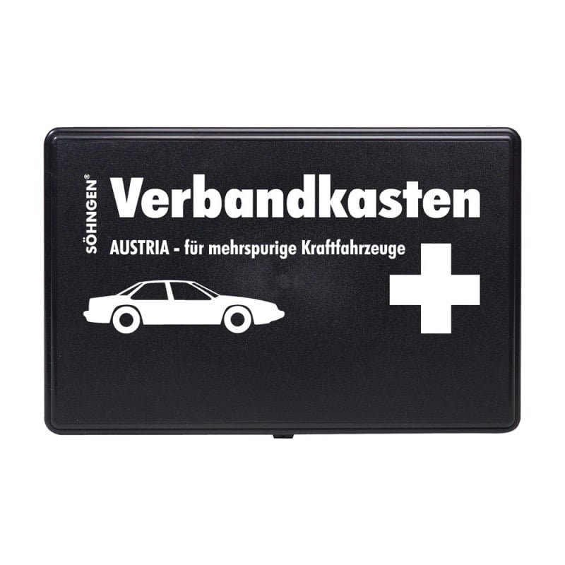 Kfz-Verbandskasten Österreich ÖNORM V5101 - Für mehrspurige Fahrzeuge, 20 Jahre steril - Med-Praxisbedarf